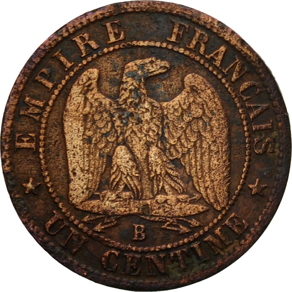 Münze, Frankreich, Napoleon III, Napoléon III, Centime, 1857, Rouen, S+