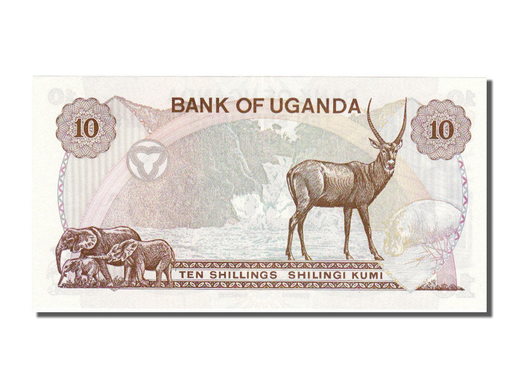 Uganda, 10 Shillings, 1979, UNC(65-70), A139992510