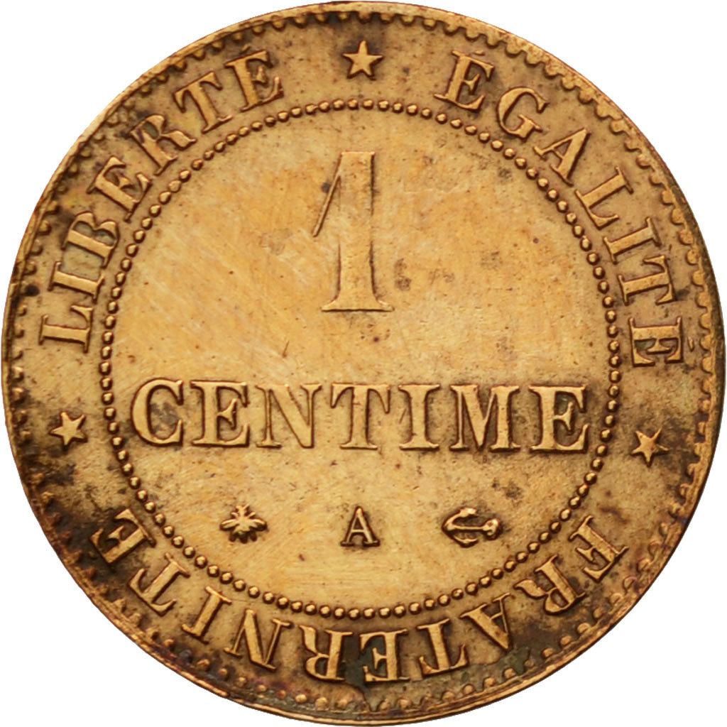 Monnaie, France, Cérès, Centime, 1872, Paris, TB+, Bronze, Gadoury:88