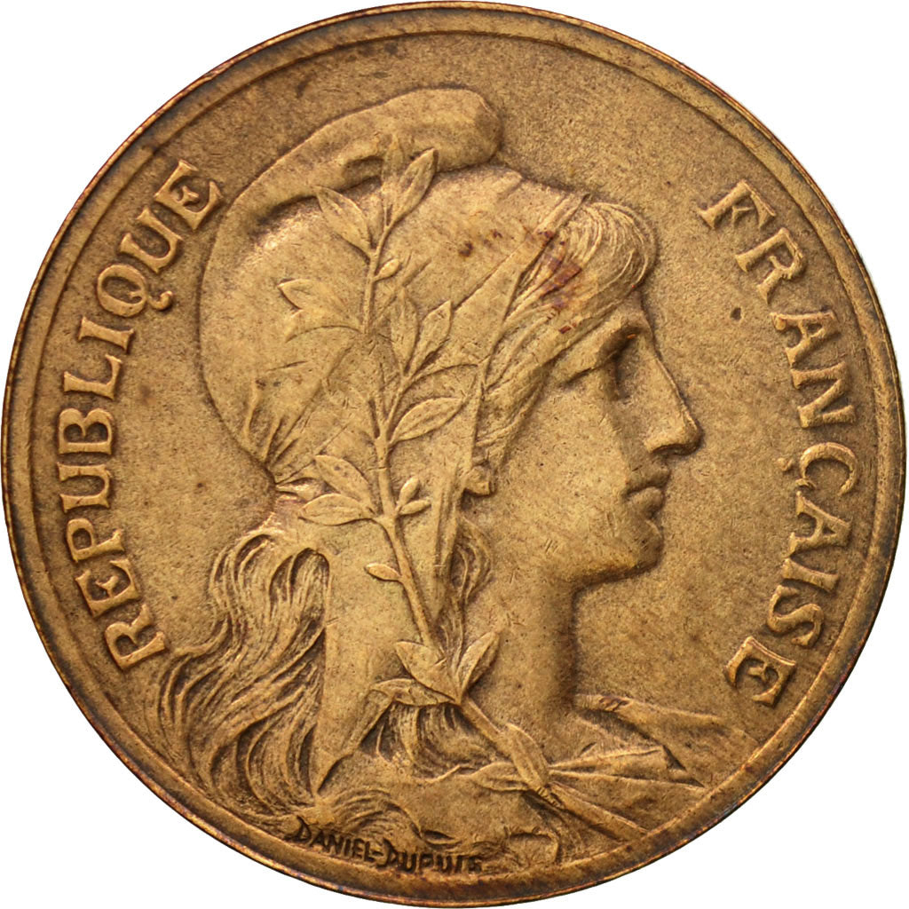 Münze, Frankreich, Dupuis, 5 Centimes, 1898, Paris, S+, Bronze, KM:842