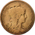 Moneda, Francia, Dupuis, 5 Centimes, 1907, Paris, BC+, Bronce, KM:842