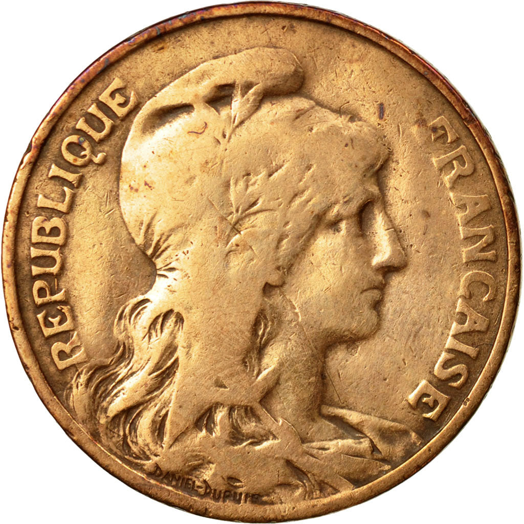 Münze, Frankreich, Dupuis, 10 Centimes, 1899, Paris, S+, Bronze, KM:843