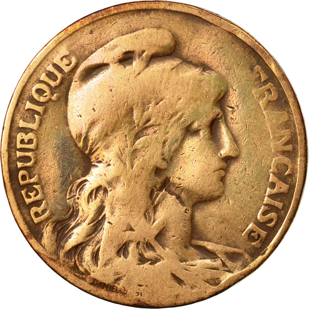 Coin, France, Dupuis, 10 Centimes, 1904, Paris, VF(20-25), Bronze, KM:843