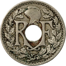Munten, Frankrijk, Lindauer, 5 Centimes, 1924, Poissy, FR+, Copper-nickel