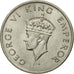 Monnaie, INDIA-BRITISH, George VI, 1/2 Rupee, 1947, TTB, Nickel, KM:553