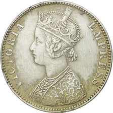 Monnaie, INDIA-BRITISH, Victoria, Rupee, 1891, TB+, Argent, KM:492