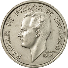 Moneda, Mónaco, Rainier III, 100 Francs, Cent, 1956, MBC, Cobre - níquel