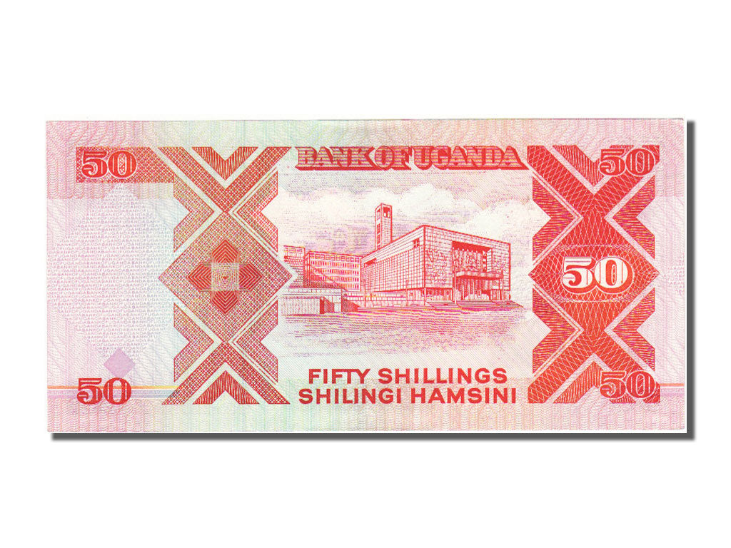 Uganda, 50 Shillings, 1989, KM #30b, UNC(65-70), HJ538600