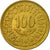 Moneta, Tunisia, 100 Millim, 1993, Paris, VF(30-35), Mosiądz, KM:309