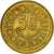 Moneta, Tunisia, 50 Millim, 1997, Paris, EF(40-45), Mosiądz, KM:308