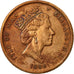 Munten, Eiland Man, Elizabeth II, 2 Pence, 1988, FR+, Bronze, KM:208