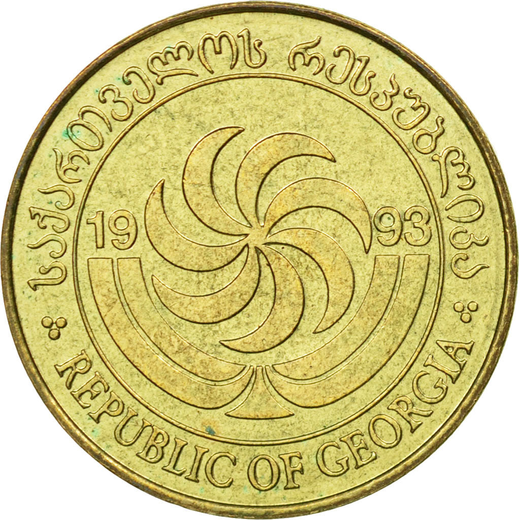 Moneta, Georgia, 50 Thetri, 1993, MB+, Ottone, KM:81