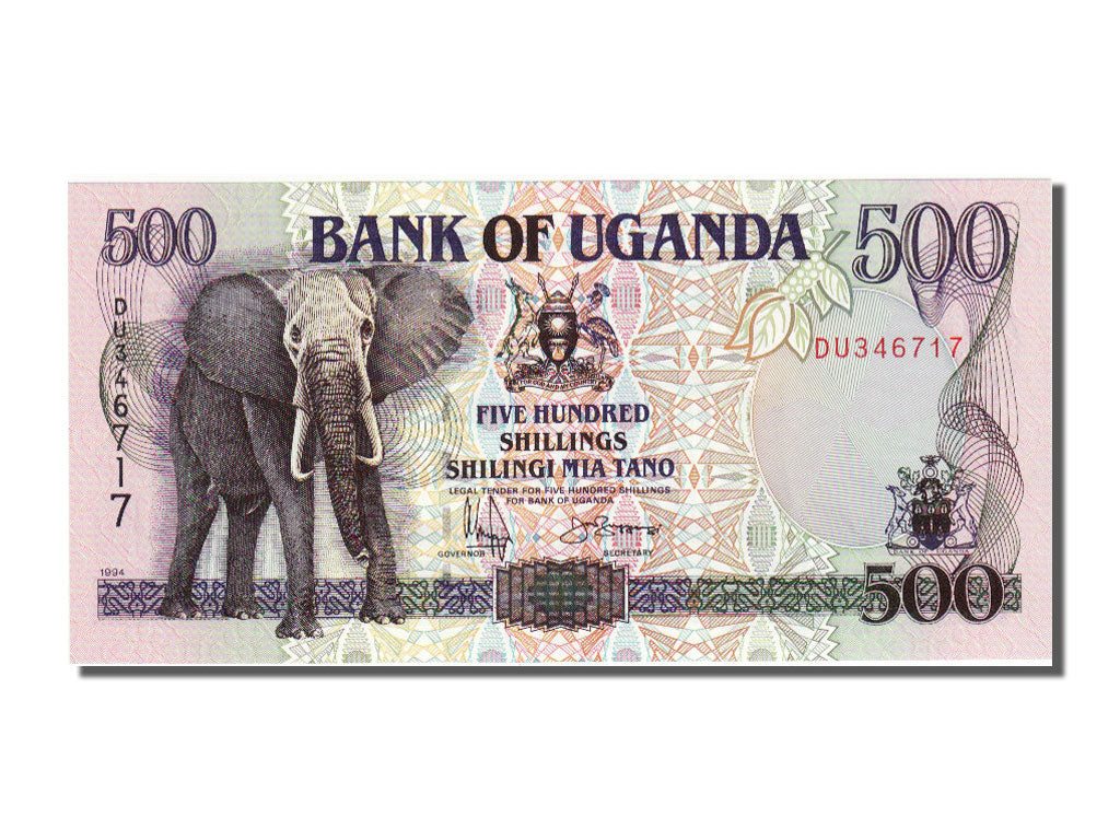 Uganda, 500 Shillings, 1994, KM #35a, UNC(65-70), DU346717