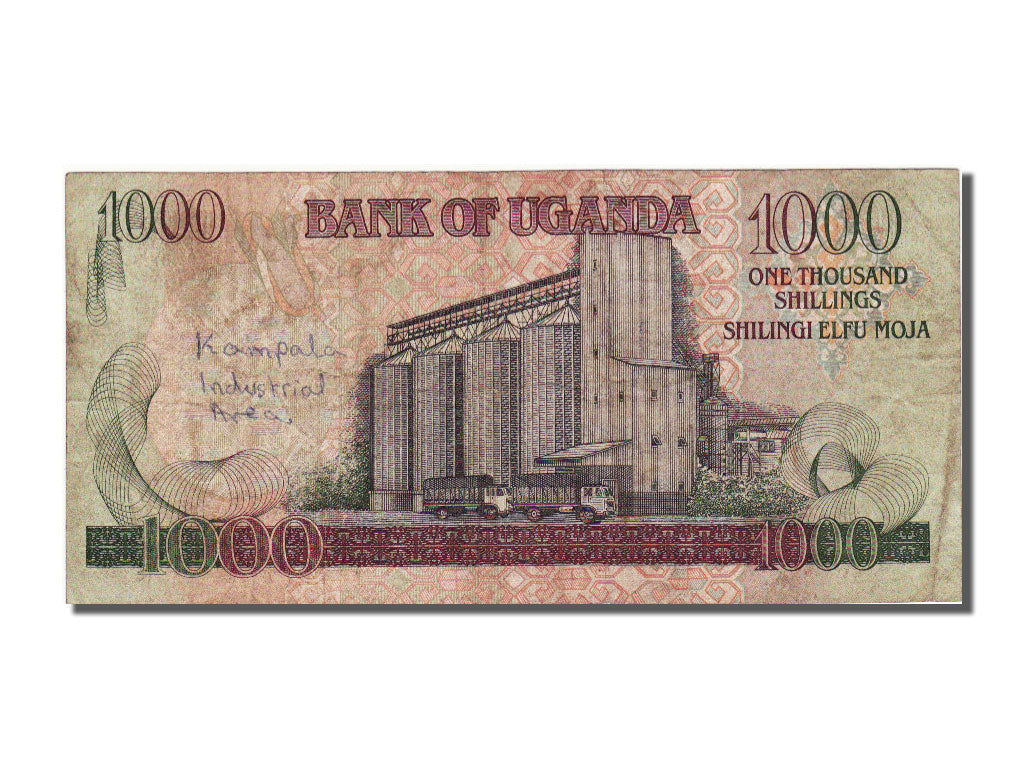 Uganda, 1000 Shillings, 1994, KM #36, VF(30-35), FR719158