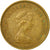 Moneta, Hong Kong, Elizabeth II, 50 Cents, 1980, VF(30-35), Mosiądz niklowy