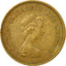 Moneta, Hong Kong, Elizabeth II, 50 Cents, 1980, VF(30-35), Mosiądz niklowy