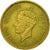 Moneta, Hong Kong, George VI, 10 Cents, 1950, VF(30-35), Mosiądz niklowy, KM:25