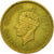 Moneta, Hong Kong, George VI, 10 Cents, 1950, VF(30-35), Mosiądz niklowy, KM:25