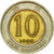 Coin, Hong Kong, Elizabeth II, 10 Dollars, 1995, EF(40-45), Bi-Metallic, KM:70