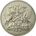 Monnaie, TRINIDAD & TOBAGO, 50 Cents, 1967, Franklin Mint, TB+, Copper-nickel