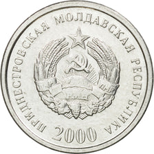 Moneta, Transnistria, 5 Kopeek, 2000, BB, Alluminio, KM:2