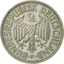 Moneta, GERMANIA - REPUBBLICA FEDERALE, Mark, 1957, Stuttgart, BB, Rame-nichel