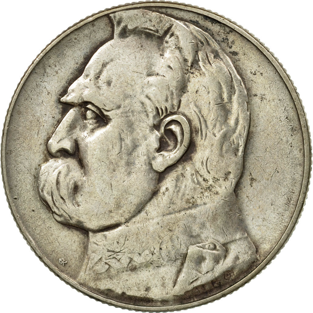 Monnaie, Pologne, 5 Zlotych, 1936, Warsaw, TB+, Argent, KM:28