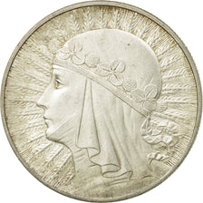 Monnaie, Pologne, 10 Zlotych, 1933, Warsaw, TB+, Argent, KM:22