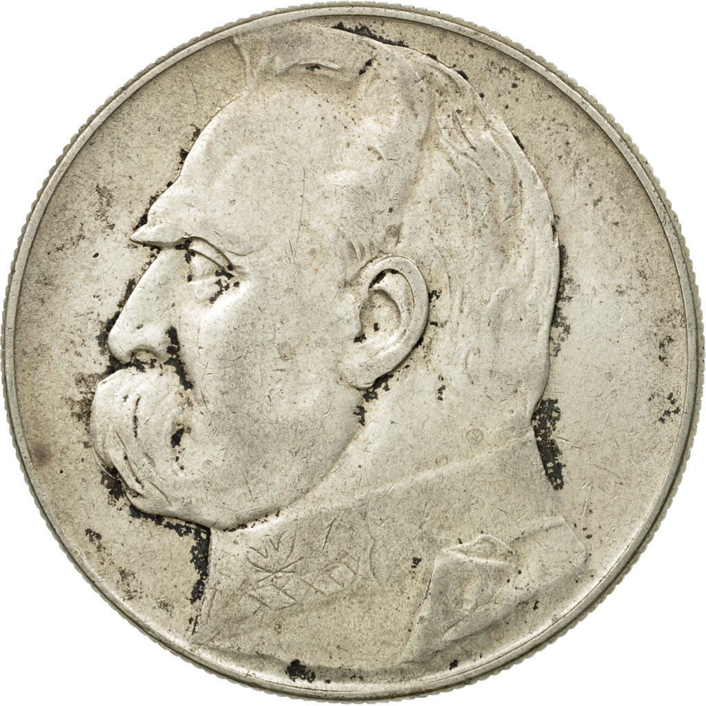 Monnaie, Pologne, 10 Zlotych, 1936, Warsaw, TB, Argent, KM:29