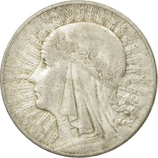 Moneta, Polonia, 10 Zlotych, 1932, Warsaw, MB+, Argento, KM:22