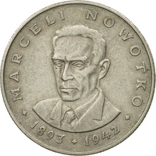 Coin, Poland, 20 Zlotych, 1974, Warsaw, VF(30-35), Copper-nickel, KM:69