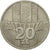 Coin, Poland, 20 Zlotych, 1974, Warsaw, VF(30-35), Copper-nickel, KM:67
