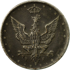 Moneta, Polonia, 10 Fenigow, 1917, Stuttgart, Germany, MB+, Ferro, KM:6