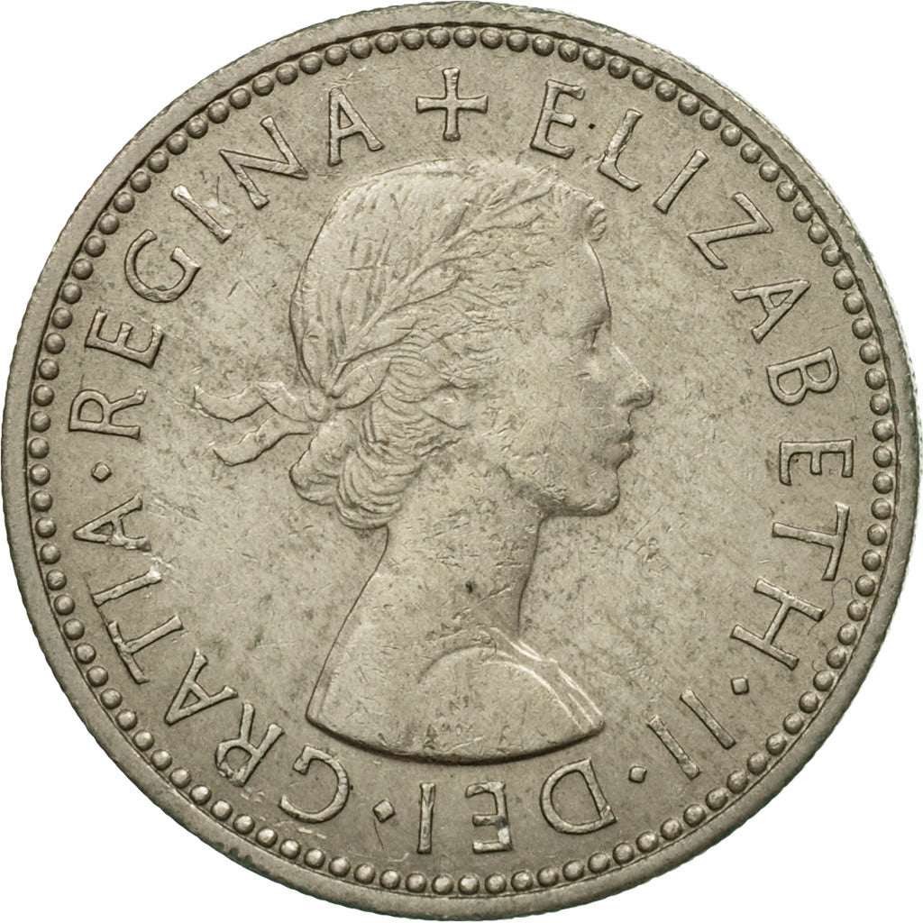 Coin, Great Britain, Elizabeth II, Shilling, 1962, VF(30-35), Copper-nickel