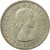 Moneda, Gran Bretaña, Elizabeth II, 1/2 Crown, 1961, BC+, Cobre - níquel