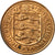Moneta, Guernsey, Elizabeth II, 2 New Pence, 1971, Heaton, VF(30-35), Bronze