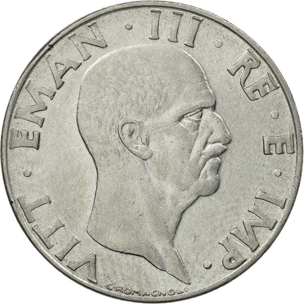 Coin, Italy, Vittorio Emanuele III, 50 Centesimi, 1940, Rome, VF(30-35)