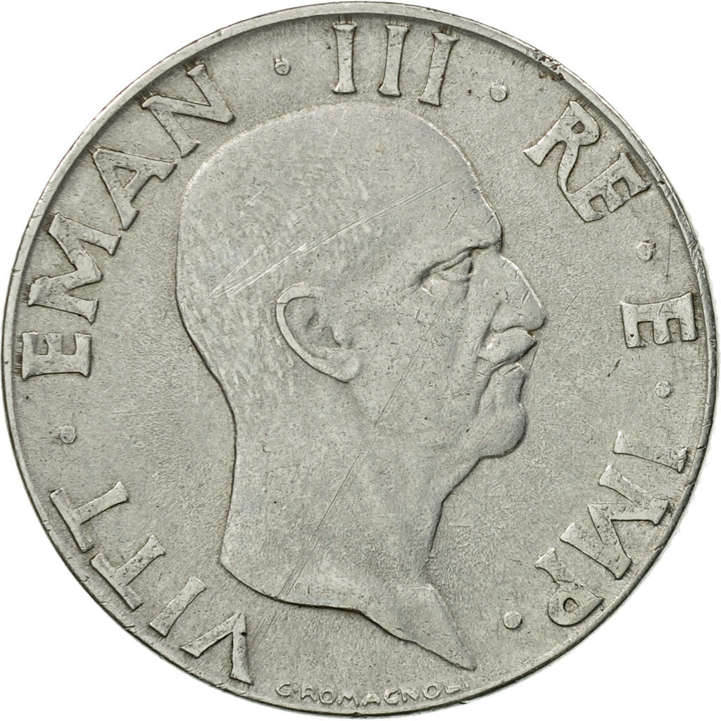Coin, Italy, Vittorio Emanuele III, 50 Centesimi, 1941, Rome, VF(30-35)