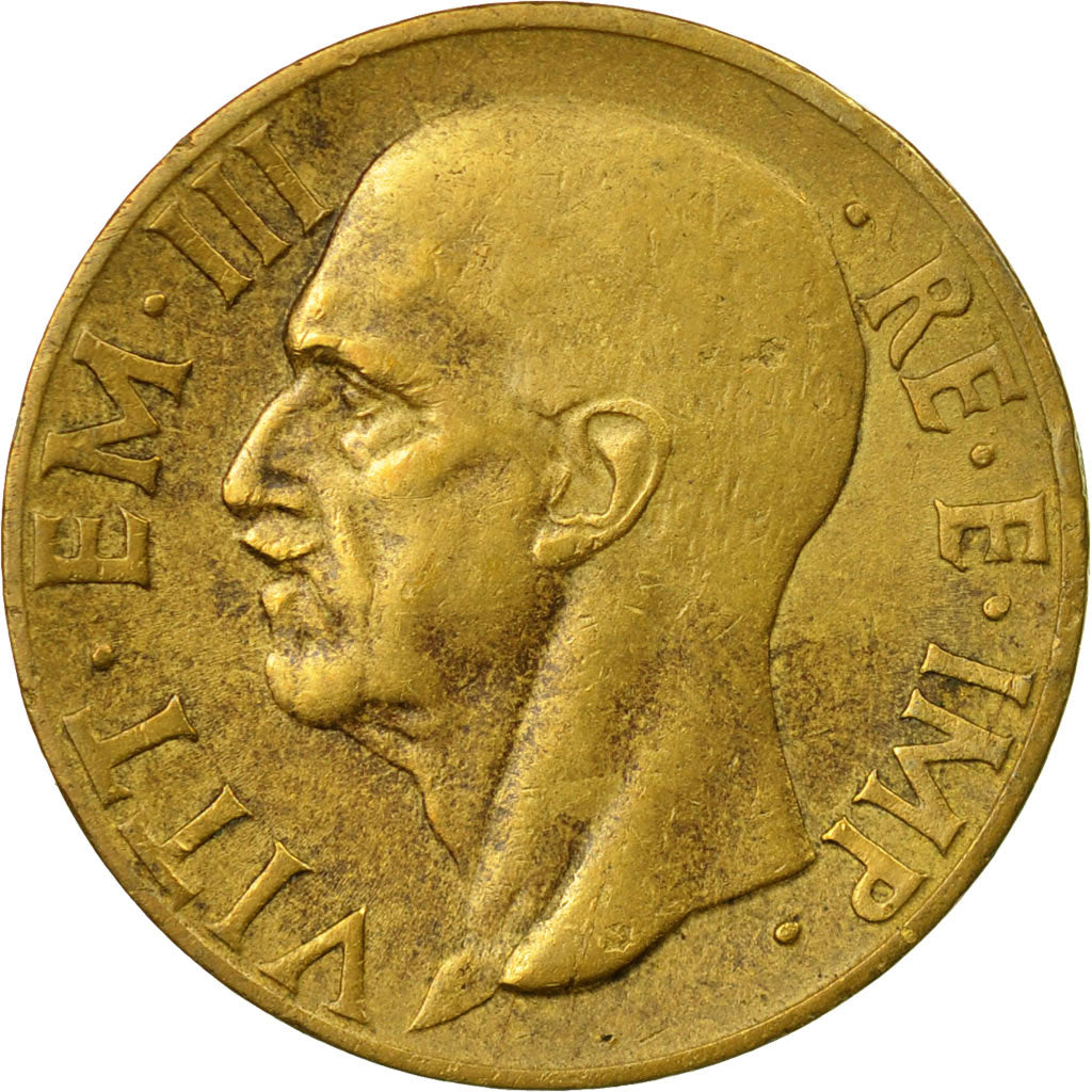 Coin, Italy, Vittorio Emanuele III, 10 Centesimi, 1940, Rome, EF(40-45)