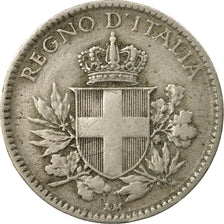 Coin, Italy, Vittorio Emanuele III, 20 Centesimi, 1918, Rome, VF(20-25)