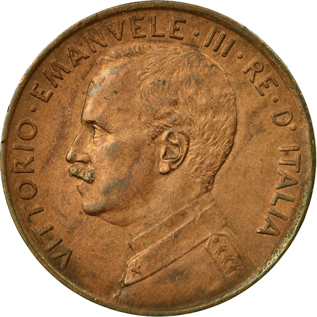 Moneta, Italia, Vittorio Emanuele III, 2 Centesimi, 1915, Rome, MB, Bronzo