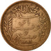 Münze, Tunesien, Muhammad al-Hadi Bey, 5 Centimes, 1903, Paris, S, Bronze