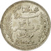 Moneta, Tunisia, Muhammad al-Nasir Bey, Franc, 1914, Paris, MB+, Argento, KM:238