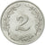 Coin, Tunisia, 2 Millim, 1960, Paris, EF(40-45), Aluminum, KM:281