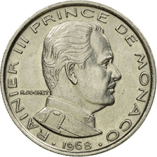 Moneta, Monaco, Rainier III, Franc, 1968, BB, Nichel, KM:140, Gadoury:150