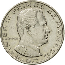 Monnaie, Monaco, Rainier III, 1/2 Franc, 1977, TTB, Nickel, Gadoury:149, KM:145
