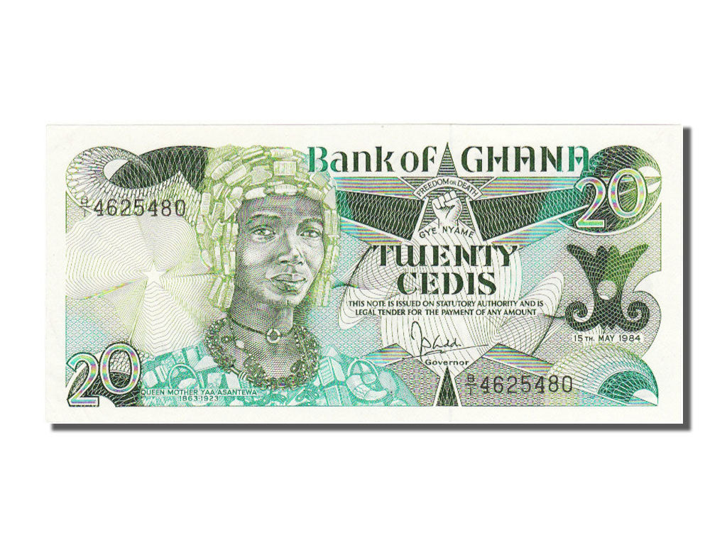 Ghana, 20 Cedis, 1984, 1984-05-15, UNC(65-70), BI4625480