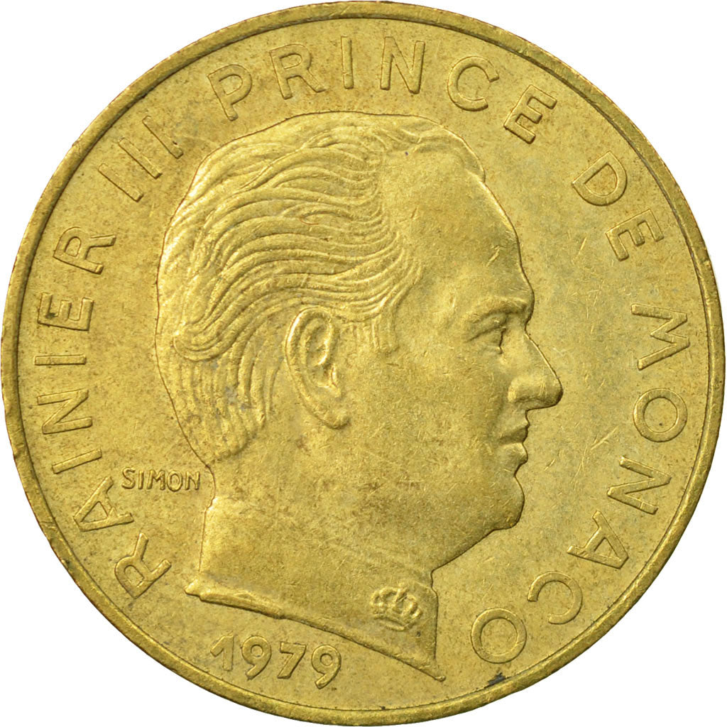 Münze, Monaco, Rainier III, 20 Centimes, 1979, SS, Aluminum-Bronze, KM:143