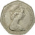 Coin, Great Britain, Elizabeth II, 50 New Pence, 1979, VF(30-35), Copper-nickel
