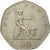 Coin, Great Britain, Elizabeth II, 50 New Pence, 1979, VF(30-35), Copper-nickel